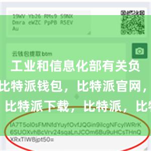 工业和信息化部有关负责人表示比特派钱包，比特派官网，比特派下载，比特派，比特派链上钱包